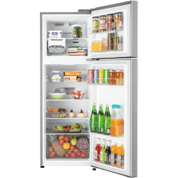 LG Frost Free Double Door Convertible Refrigerator | with Inverter Compressor | 3 Star | 246 L | Shiny Steel | GL-S262SPZX