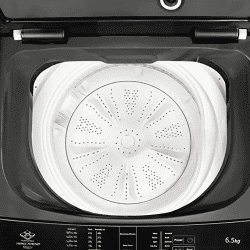 Haier 707 Series Fully Automatic Top Load Washing Machine | HWM65-707BKNZP | 6.5 KG 5 Star | Titanium Grey