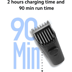 Mi by Xiaomi Beard Trimmer 2 C Trimmer | 90 min Runtime | 40 Length Settings | Black