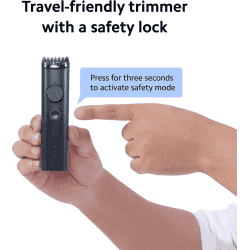 Mi by Xiaomi Beard Trimmer 2 C Trimmer | 90 min Runtime | 40 Length Settings | Black
