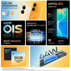 vivo Y100 A 5G | 256 GB/8 GB RAM | Twilight Gold