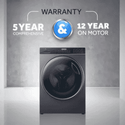 Haier HW80-IM12929CS6 | 8 Kg | Fully Automatic Front Load Washing Machine
