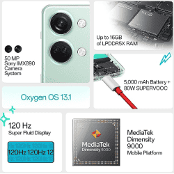 OnePlus Nord 3 5G | 8GB | 128GB | Misty Green