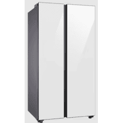 SAMSUNG 653 Litres 3 Star Auto Defrost Side by Side Refrigerator with Twin Cooling Plus | RS76CB811312HL | Clean White