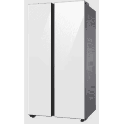 SAMSUNG 653 Litres 3 Star Auto Defrost Side by Side Refrigerator with Twin Cooling Plus | RS76CB811312HL | Clean White