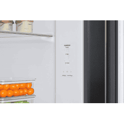 Samsung Side by Side Refrigerator | Convertible 5 In 1 Digital Inverter | 633 L | Black Matt | RS78CG8543B1HL