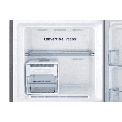 Samsung Convertible Freezer Double Door Refrigerator | 236 L | Elegant Inox | RT28C3732S8/HL