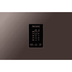 SAMSUNG 312 L Frost Free Double Door 2 Star Convertible Refrigerator | RT37C4642DX/HL | Luxe Brown