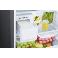 SAMSUNG 312 L Frost Free Double Door 2 Star Convertible Refrigerator | RT37C4642DX/HL | Luxe Brown