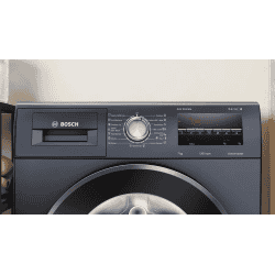 Bosch 7 kg Series 4 front load washing machine | WAJ2446MIN | Middle Black