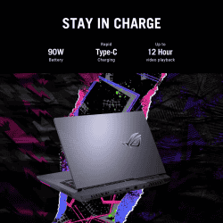 ASUS  Gaming Laptop | G513RC-HN083W | ROG Strix G15 Ryzen 7 Octa Core AMD R7-6800H | 16 GB/1 TB SSD/Windows 11 Home/4 GB Graphics/NVIDIA GeForce RTX RTX 3050/144 Hz |  | 15.6 Inch | Eclipse Gray