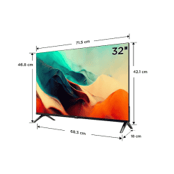TCL | 32S5403AF | 80 cm (32 inches) | Bezel-Less S Series FHD Smart Android LED TV  | Black