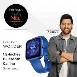 Fire-Boltt Wonder | Bluetooth Calling Smart Watch | Blue Strap