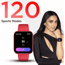 Fire-Boltt Wonder | Bluetooth Calling Smart Watch | Red Strap