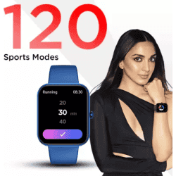 Fire-Boltt Wonder | Bluetooth Calling Smart Watch | Blue Strap
