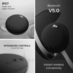boAt Stone 193 Portable Bluetooth Speaker | 5W | Black