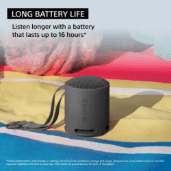 Sony Portable Bluetooth Speaker | 2.5 W | Black | SRS XB100