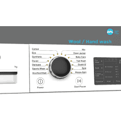 BPL Fully Automatic Front Load Washing Machine | BFW-7001MXCW | 7 kg | Crimson White