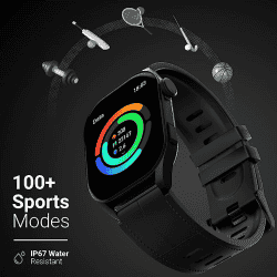 Fire-Boltt Emperor Bluetooth Calling Smartwatch | 1.96" | Black
