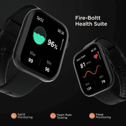 Fireboltt Fighter BSW122 Smart Watch | Black