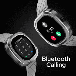 Fire-Boltt Collide Display Smartwatch, Bluetooth Calling | 1.32" | Grey