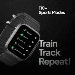 Fire-Boltt Edge AMOLED Bluetooth Calling Smart Watch | 1.78" | Grey