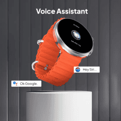 Fire-Boltt Cyclone Smartwatch | 1.6'' | Orange Strap