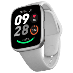 Redmi Watch 3 Active Smartwatch | Bluetooth Calling | 46.4mm | Platinum Grey Strap