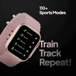 Fire-Boltt Edge AMOLED Bluetooth Calling Smart Watch | 1.78" | Rose Gold