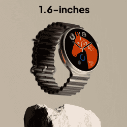 Fire-Boltt Cyclone Smartwatch | 1.6'' | Silver Black | BSW124