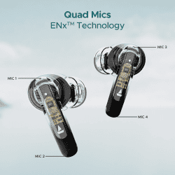 boAt  Airdopes 141 ANC TWS Earbuds with 32 dB ANC | IPX5 | Gunmetal Black