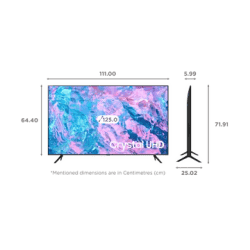 Samsung 127 cm  | 50 inch UHD Smart LED TV 50CU7700