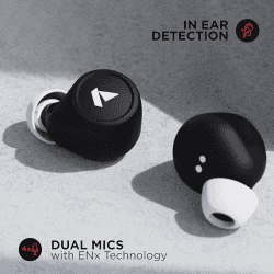 boAt Airdopes 501 ANC Truly Wireless Bluetooth in Ear Earbuds | Black