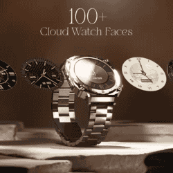 boAt Enigma X500 Smartwatch with Bluetooth Calling | AMOLED Display | IP68 Sweat Resistant | Classic Silver