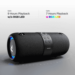 boAt Stone 1200 Bluetooth Speaker | 14W |  Upto 9 Hours Battery | Black