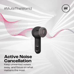 JBL Tune Flex TWS Bluetooth Headset | Black