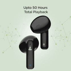 boAt Airdopes 100 Bluetooth Headset | Opal Black