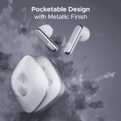boAt Airdopes Genesis Bluetooth Headset | White Purity