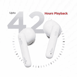 boAt AIRDOPES 148 Bluetooth Headset | White purity
