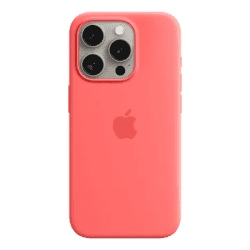 APPLE MT1G3ZM/A I PHONE 15 PRO SILICONE CASE WITH MAGSAFE GUAVA
