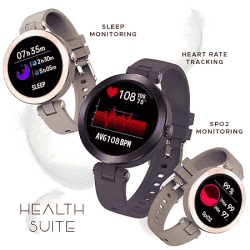 Fire-Boltt Virgo 1.09" Round Dial Smartwatch | Violet
