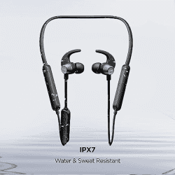 BOAT 258 PRO PLUS ROCKERZ BLUETOOTH HEAD| Active Black