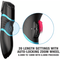 HAVELLS Beard Trimmer | 90 min Runtime | 11 Length Settings | Black Blue | BT 9000