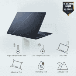 ASUS Zenbook 14 OLED | Intel EVO P-Series Intel Core i5 12th Gen 1240P |16 GB |512 GB SSD | UX3402ZA-KM531WS |  Thin and Light Laptop | Ponder Blue