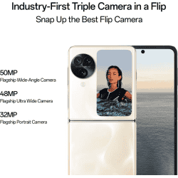 OPPO Find N3 Flip | 256 GB /12 GB RAM | Cream Gold