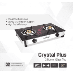 Greenchef Glass Manual Gas Stove