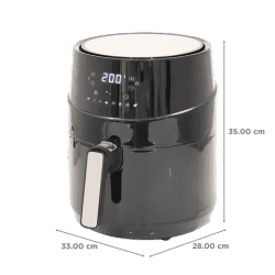FABER 4.5L 1500 Watt Digital Air Fryer with Rapid Air Technology  | Black
