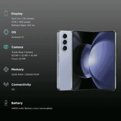 Samsung Galaxy Z Fold5 5G |12GB/512GB | BLUE