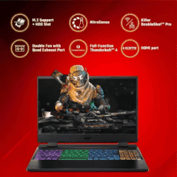 Acer Nitro 5 | Intel Core i5 | 12th Gen 12500H | 8 GB | 512 GB SSD | Windows 11 | AN515-58 Gaming Laptop