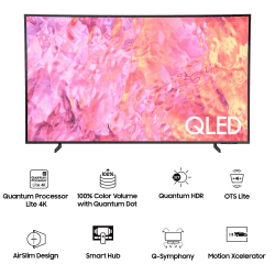 Samsung | QA65Q60CAKLXL | 164 cm (65 inch) | 4K Ultra HD Smart QLED TV